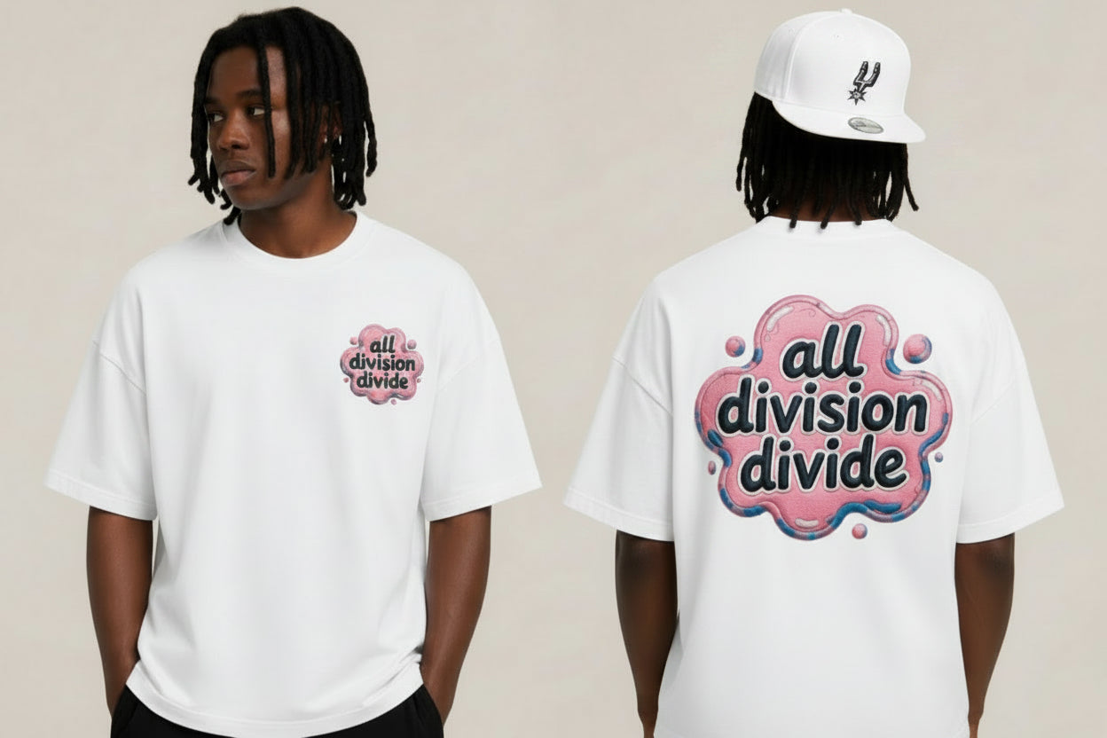 *limited* A.D.D.(Pink bubbles)Tee