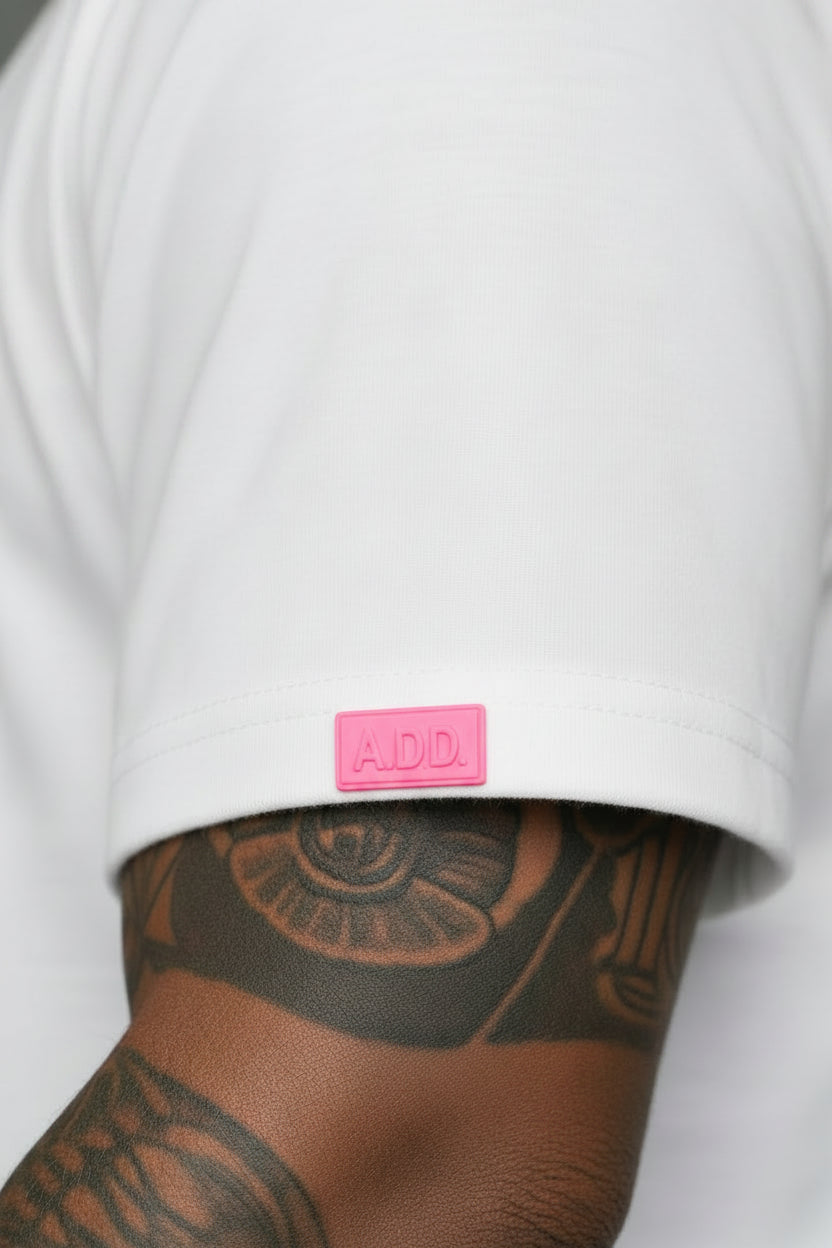 A.D.D.(Pink bubble)Tee/PINK TAG EDITION