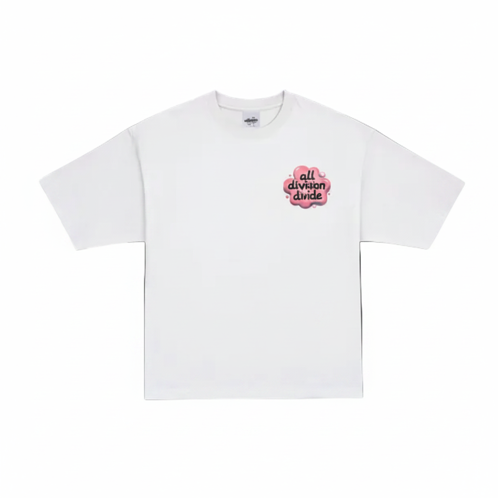 *limited* A.D.D.(Pink bubbles)Tee