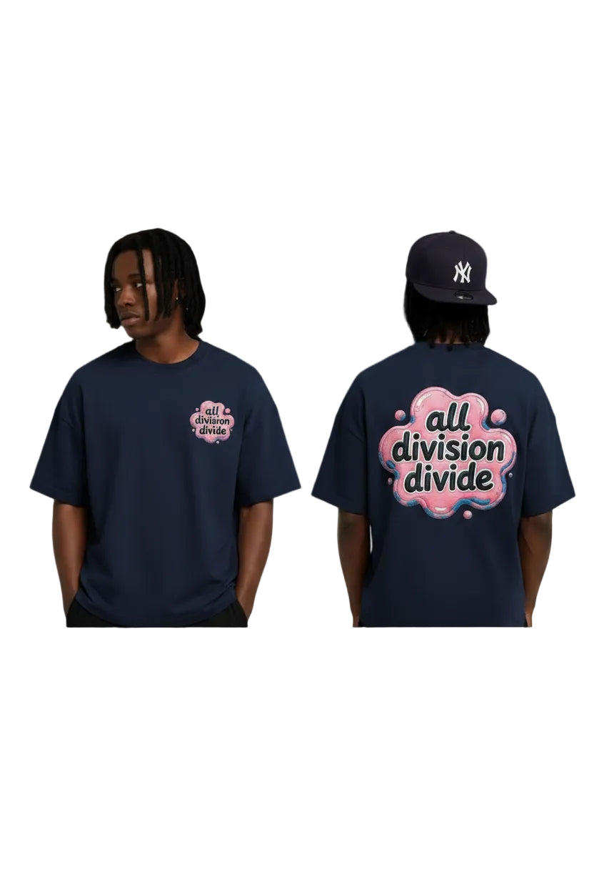 *limited* A.D.D.(Pink Bubbles)Tee